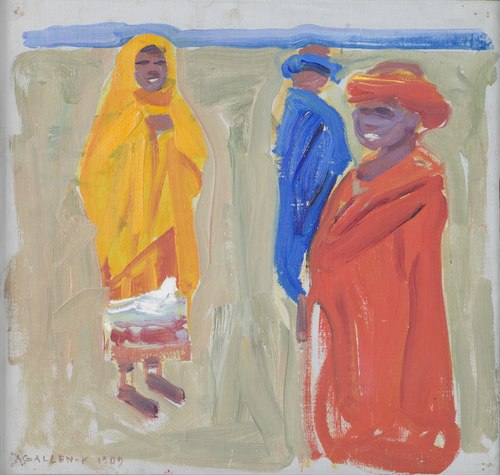 Nandi-heimoa, 1909, Akseli Gallen-Kallela
