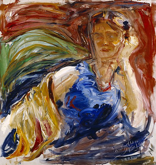 Portrait of Phyllis Sjöström, 1914, Akseli Gallen-Kallela