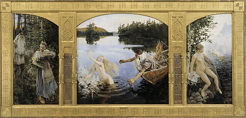 Aino Myth, 1891, Akseli Gallen-Kallela