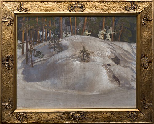 February fantasy, 1899, Akseli Gallen-Kallela