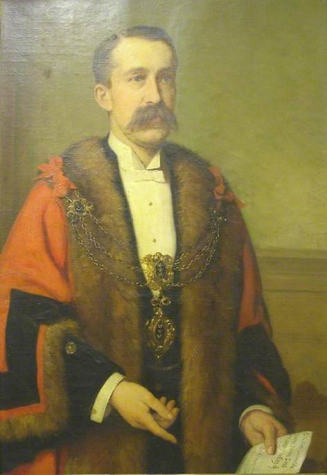 Alderman James Thomas Woodhouse (b.1852), 1890, Ernest Gustave Girardot
