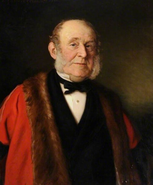 Alderman John Love Seaton (b.1820), 1873, Ernest Gustave Girardot