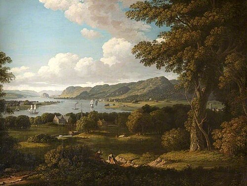 First Steamboat on the Clyde, 1820, John Knox