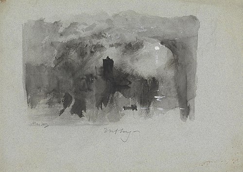Drifting, , John MacWhirter