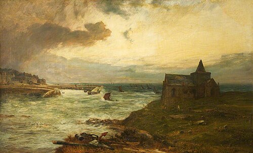 The Fisherman's Haven, St Monans, Fifeshire, 1872, John MacWhirter