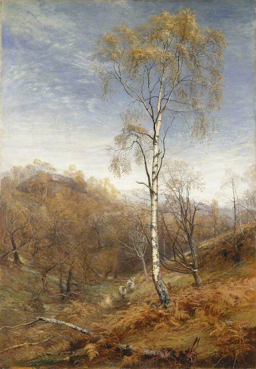 The Lady of the Woods, 1876, John MacWhirter