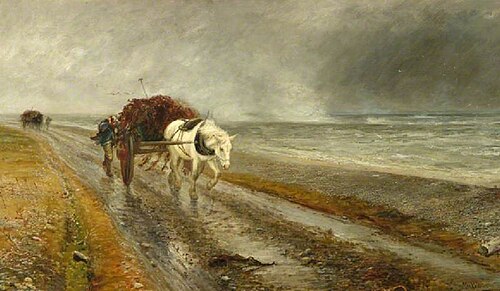 Spindrift, 1876, John MacWhirter