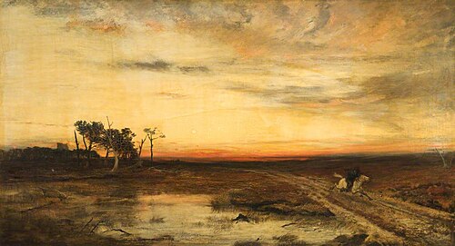 Over the Border, 1880, John MacWhirter