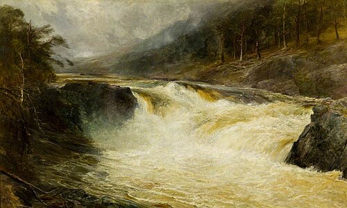 The Falls of Tummel, 1875, John MacWhirter