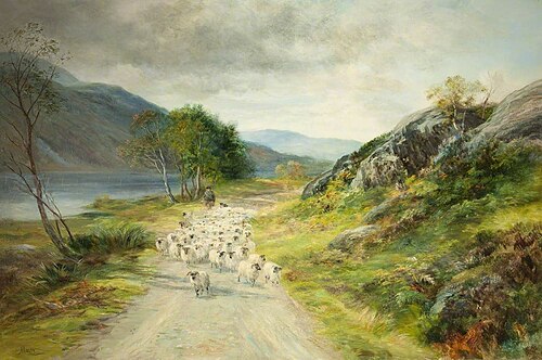 The Mountains of Moidart, , John MacWhirter
