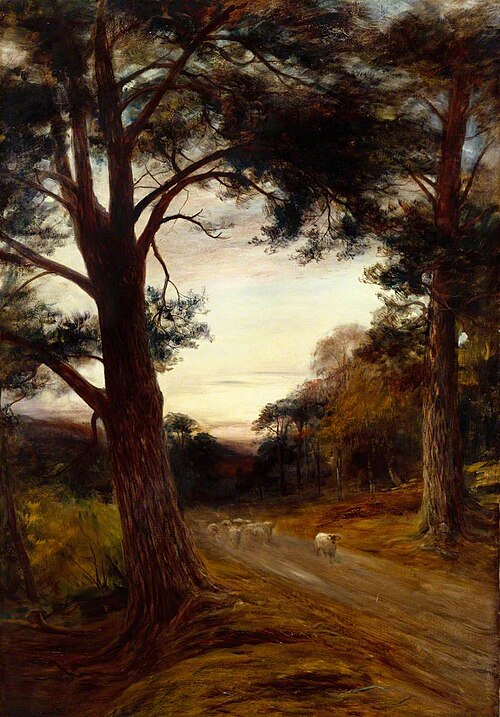 Nature's Archway, 1893, John MacWhirter