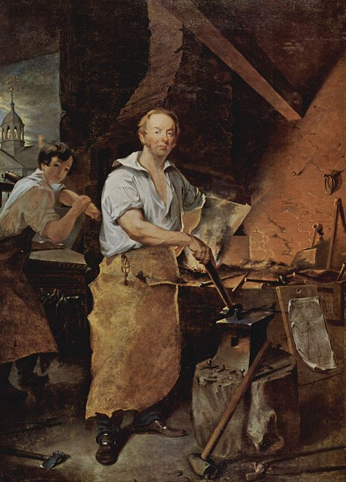 Pat Lyon at the Forge, 1829, John Neagle