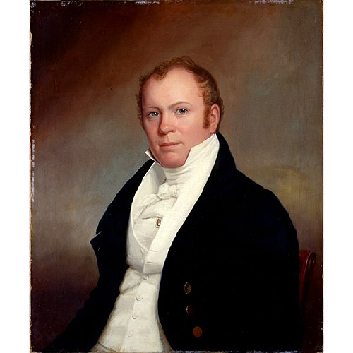 Portrait d'un gentilhomme, 1845, John Neagle