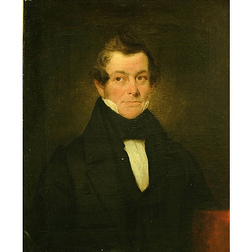 Portrait of a man in coat, 1840, John Neagle