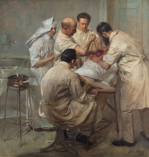 The operation, 1909, John Quincy Adams