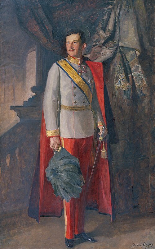 Emperor Charles I of Austria, 1917, John Quincy Adams