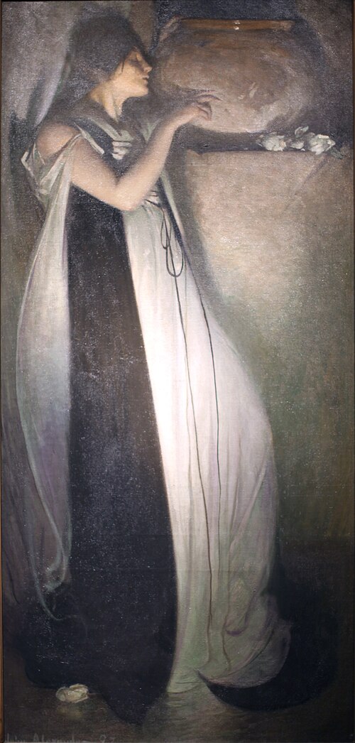 Isabella and the Pot of Basil, 1897, John White Alexander