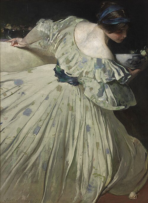 The Blue Bowl, 1898, John White Alexander