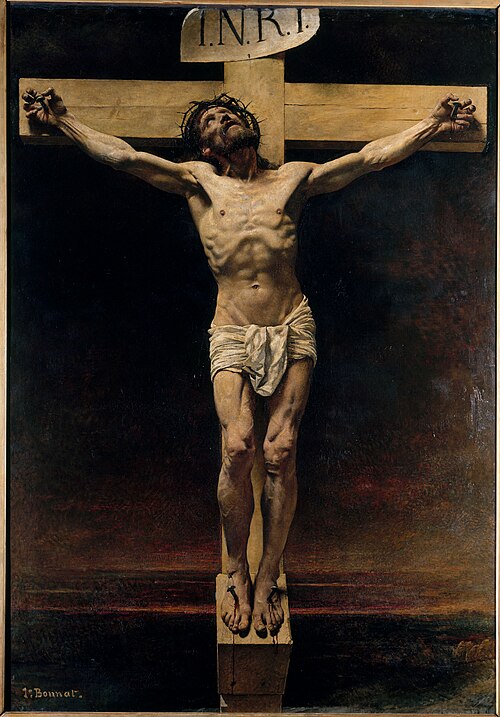 Le Christ en croix, 1874, Léon Bonnat