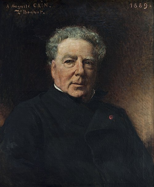 Portrait d'Auguste Cain, 1889, Léon Bonnat