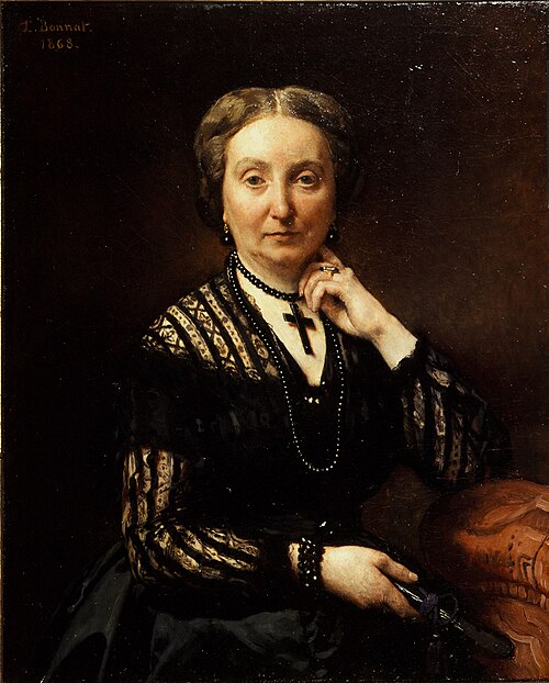 Portrait de femme (P2688), 1868, Léon Bonnat