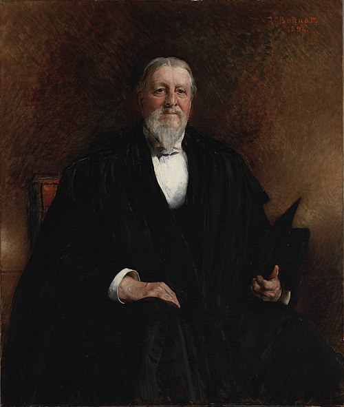 George Martin Lane (1823-1897), 1894, Léon Bonnat