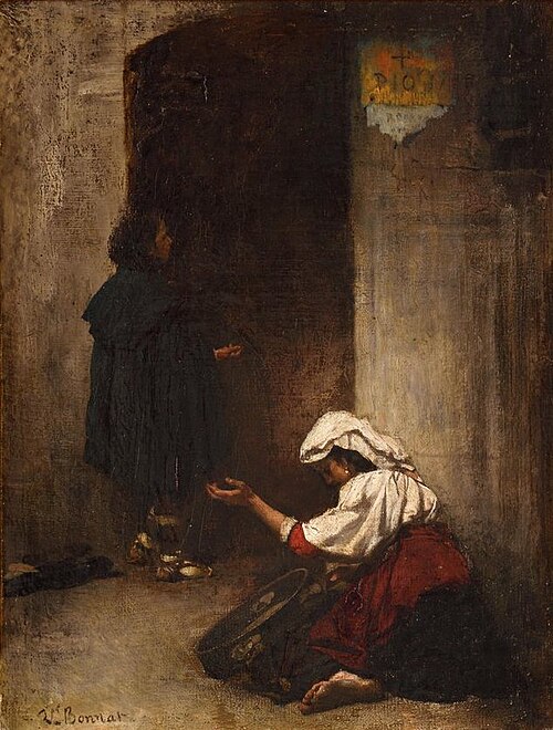 Scène de mendicité, 1865, Léon Bonnat