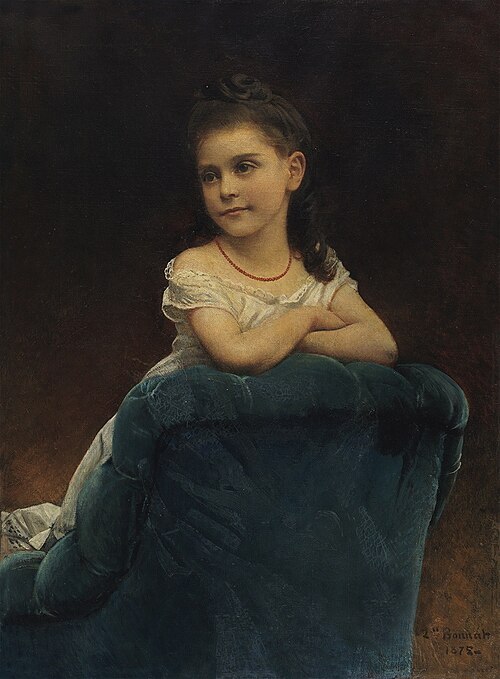 Portrait de Marguerite Franchetti, 1875, Léon Bonnat