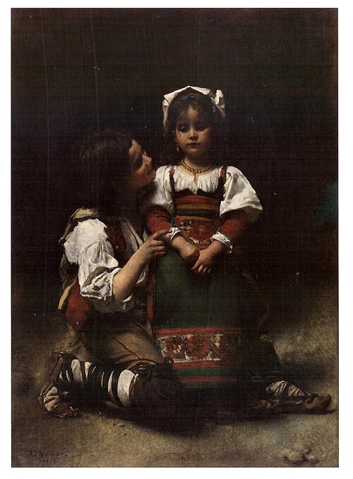 Non piangere (Ne pleure pas), 1879, Léon Bonnat