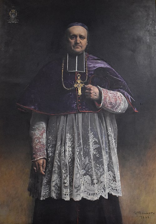 Portrait de Monseigneur Félix-Arsène Billard, 1883, Léon Bonnat