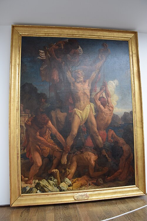 Martyre de Saint André, 1863, Léon Bonnat