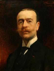 Portrait d'Hugues Krafft, 1892, Léon Bonnat