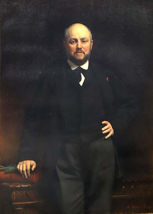 Portrait du comte Frédéric Alexis Louis Pillet-Will, 1878, Léon Bonnat