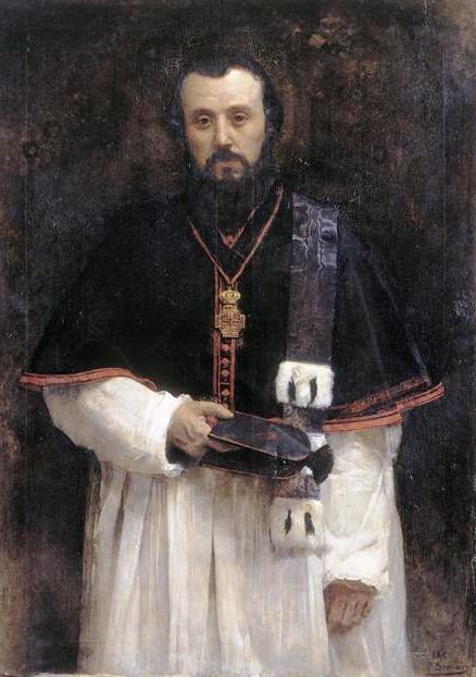 Portrait de l'abbé Lavigerie, 1861, Léon Bonnat