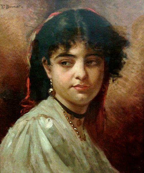 Head of a woman, 1950, Léon Bonnat
