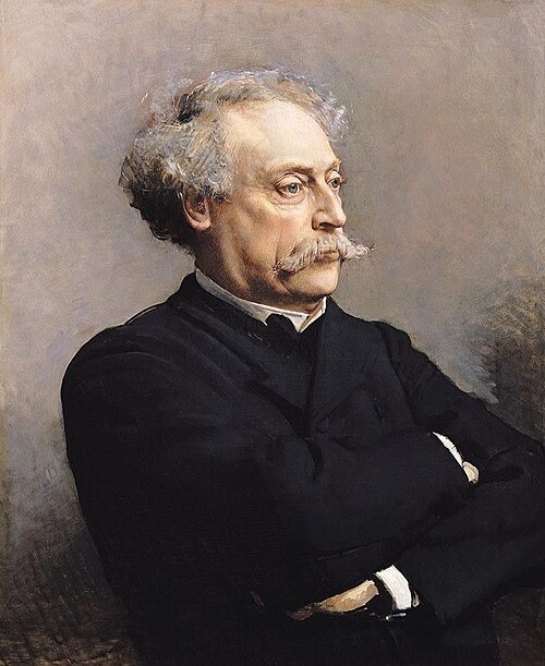 Portrait d'Alexandre Dumas fils, 1886, Léon Bonnat