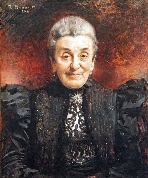 Portrait de dame âgée, 1898, Léon Bonnat