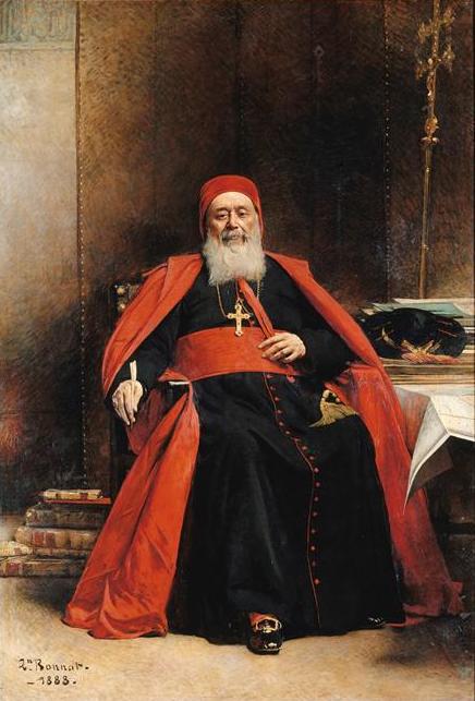 Portrait du Cardinal Lavigerie, 1888, Léon Bonnat