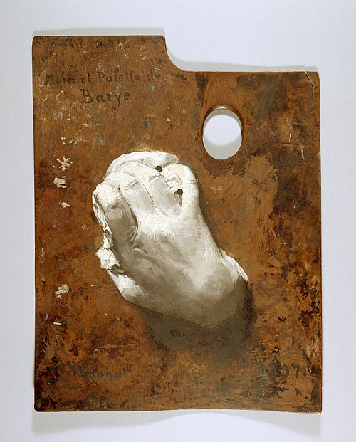 The Hand of Antoine-Louis Barye, 1897, Léon Bonnat