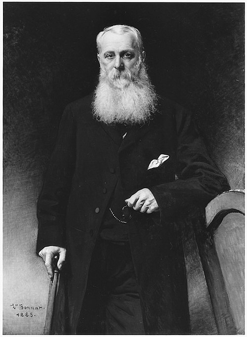 Portrait of George Aloysius Lucas, 1885, Léon Bonnat