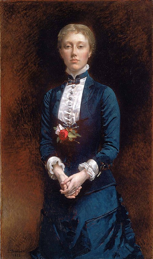 Mary Sears (later Mrs. Francis Shaw), 1878, Léon Bonnat