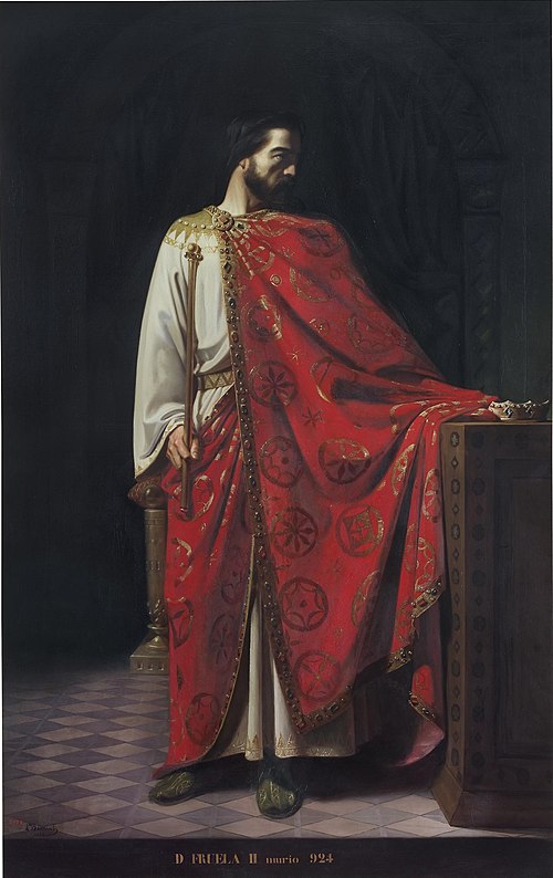 Fruela II of Asturias (king of Asturias from 910 to 925), 1852, Léon Bonnat