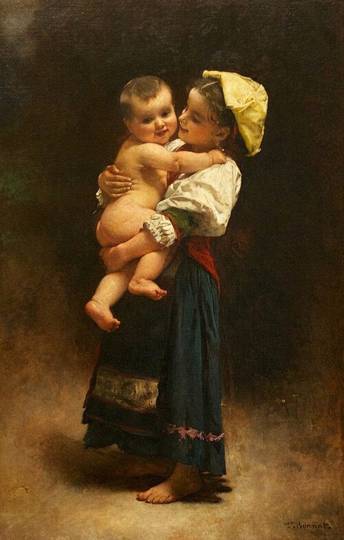 Precious Moments, 1880, Léon Bonnat
