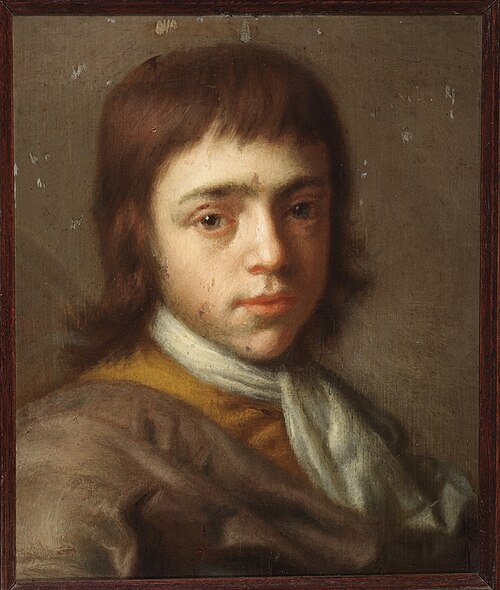 Portret van een jongen., 1709, Nicolaas Verkolje