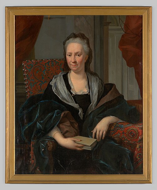 Portret van Catharina de Hochepied, 1712, Nikolaas Verkolje