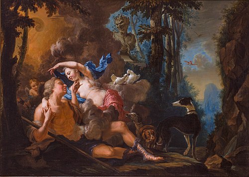 Amor and Psyche, 1750, Nikolaas Verkolje
