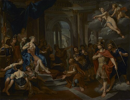 Dido and Aeneas, 1750, Nicolaas Verkolje
