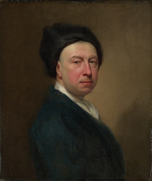 Autoportrait, 1733, Jonathan Richardson
