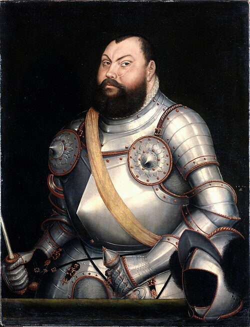 Elector John Frederic the Magnanimous of Saxony, 1578, Lucas Cranach le Jeune