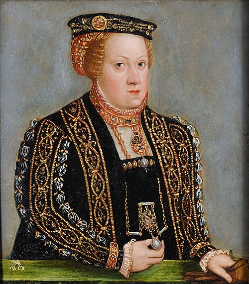 Catherine of Austria, 1556, Lucas Cranach le Jeune